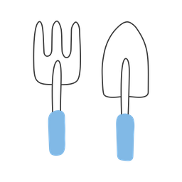 Garden tools  Icon