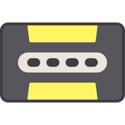 Audio Cassette  Icon