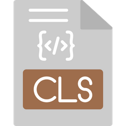 Cls File Format  Icon