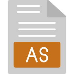 As File Format  Icon