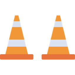 Construction Cone  Icon