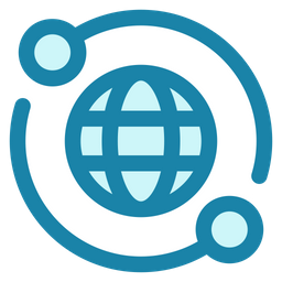 Global connection  Icon