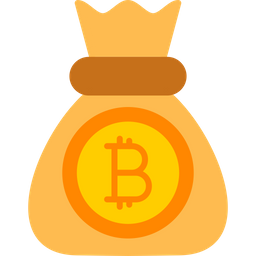 Bitcoin Bag  Icon