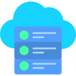 Cloud Data  Icon