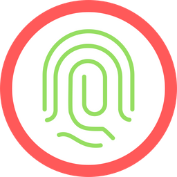 Biometric Identification  Icon