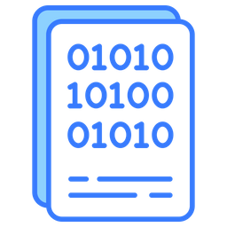 Binary coding  Icon