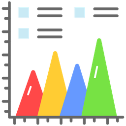 Area chart  Icon