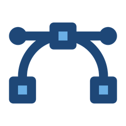 Ferramenta Bézier  Ícone