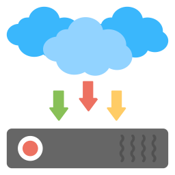 Sauvegarde sur le cloud  Icône