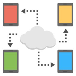 Aplicativo de back-end em nuvem  Ícone