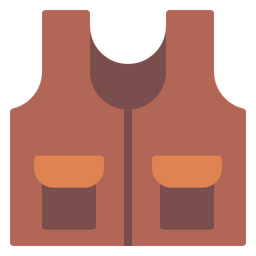 Camping Vest  Icon