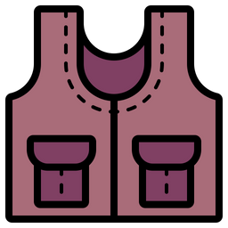 Camping Vest  Icon