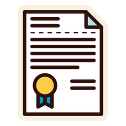 Certificate  Icon