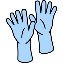 Cleaning Gloves  Icon