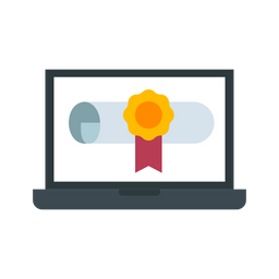 Online Certificate  Icon