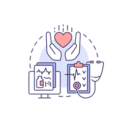 Disease monitoring  Icon