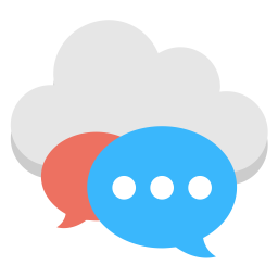 Cloud Communication  Icon