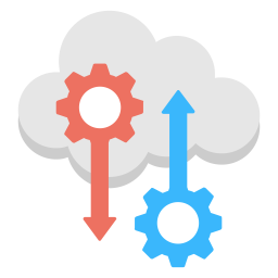 Cloud-Backup und -Wiederherstellung  Symbol