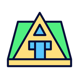 A-Frame-Haus  Symbol