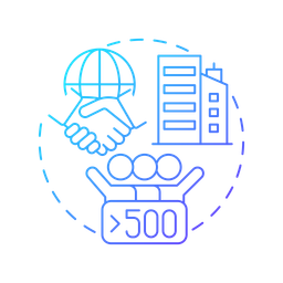 Grandes corporações multinacionais  Ícone