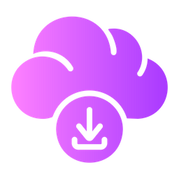 Cloud Download  Icon