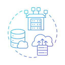 Armazém de dados  Ícone