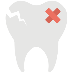 Cracked Tooth  Icon