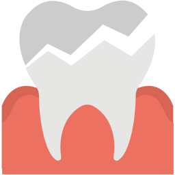 Cracked Tooth  Icon