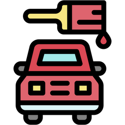 Car painting  Icon