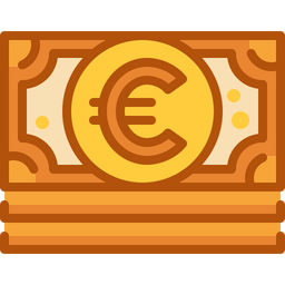 Euro bill  Icon