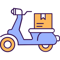 Bike delivery  Icon