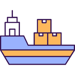 Cargo boat  Icon