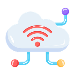 Cloud Wifi  Icon