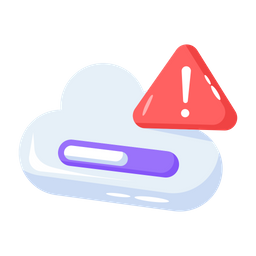 Cloud Issue Cloud Error Storage Error Icon