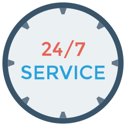 24 hour Service  Icon