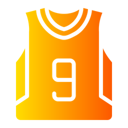 Camisa de basquete  Ícone