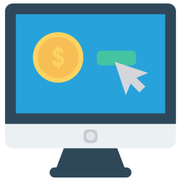 Online Payperclick Shopping Icon