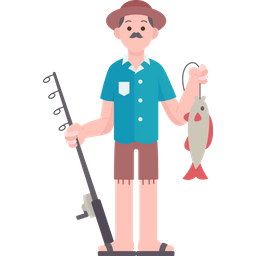 Fisherman  Icon