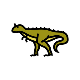 Carnotaurus Dinosaur Animal Icon
