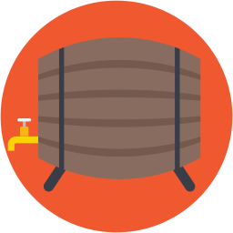 Barril de cerveza  Icono