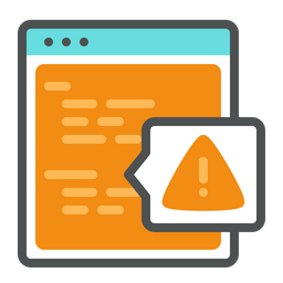 Alert Debugging Error  Icon