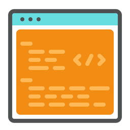 Code Coding Custom Development  Icon