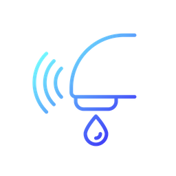 Torneira com sensor automático  Ícone
