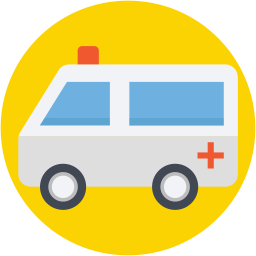 Krankenwagen  Symbol