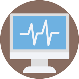 ECG Machine  Icon