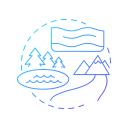 Water Surface Drinking Icon