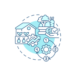 Food value chain  Icon