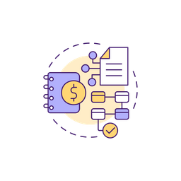 Bookkeeping journal  Icon