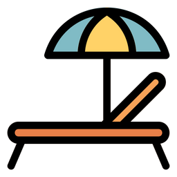 Deck Chair  Icon