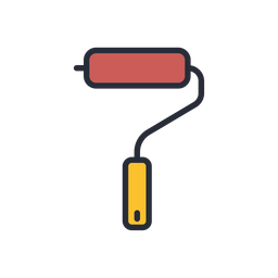 Paint roller  Icon